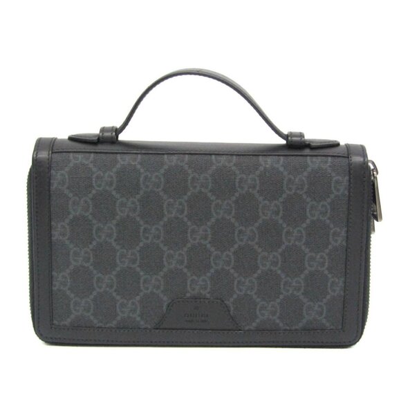 Gucci Handbags - GUCCI Black Leather Wallet